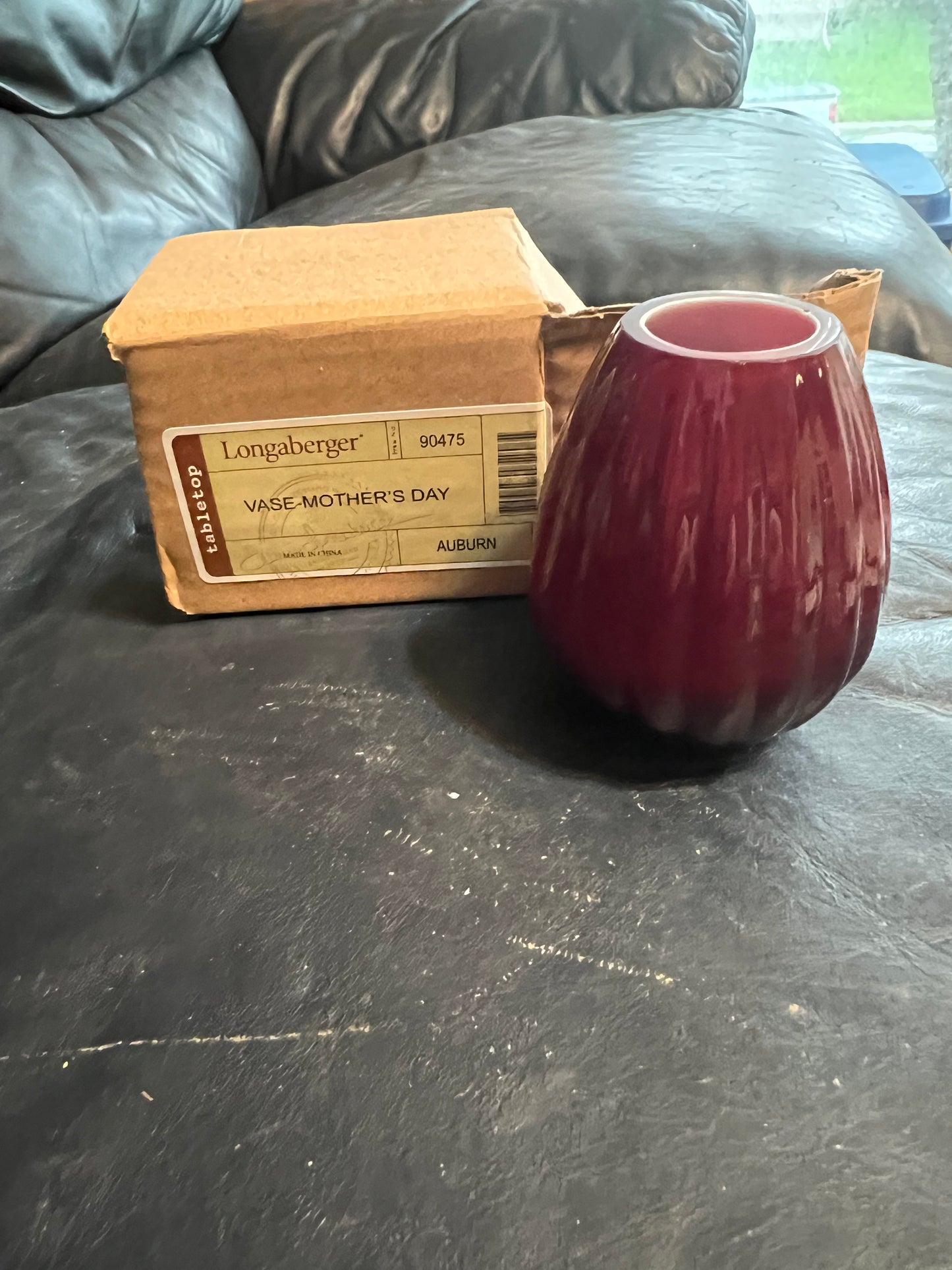Longaberger Mother’s Day vase in Auburn
