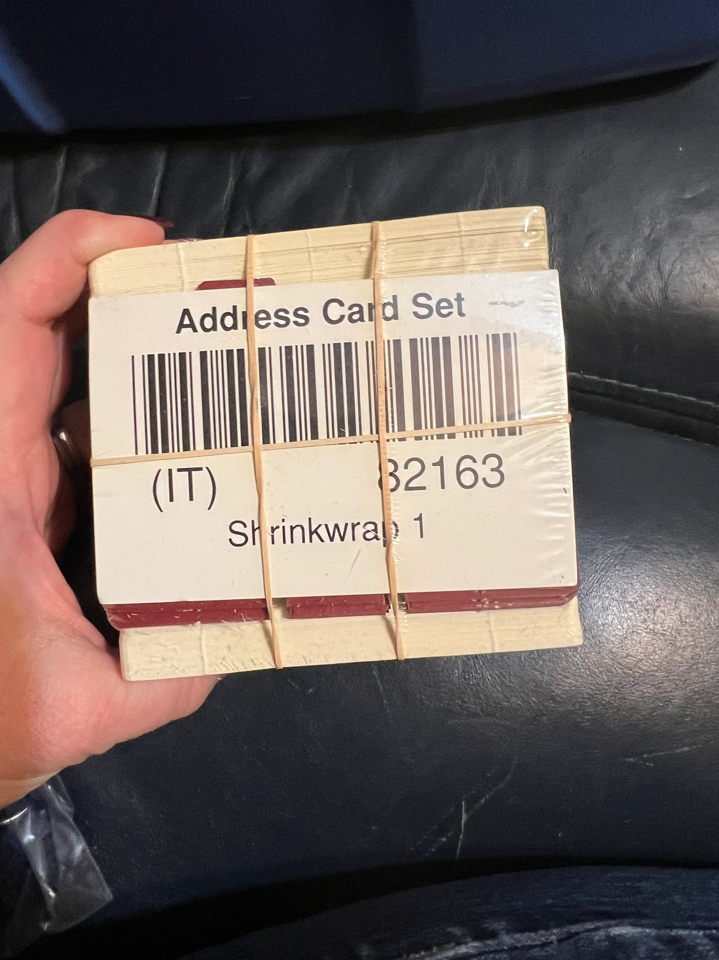 Longaberger address card set