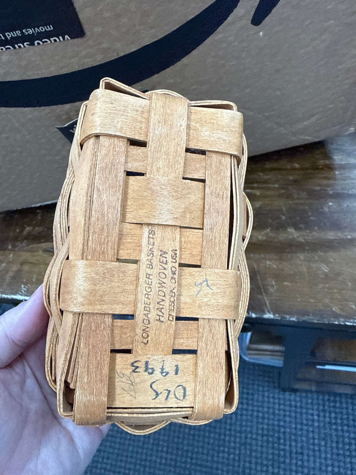 Longaberger ambrosia basket
