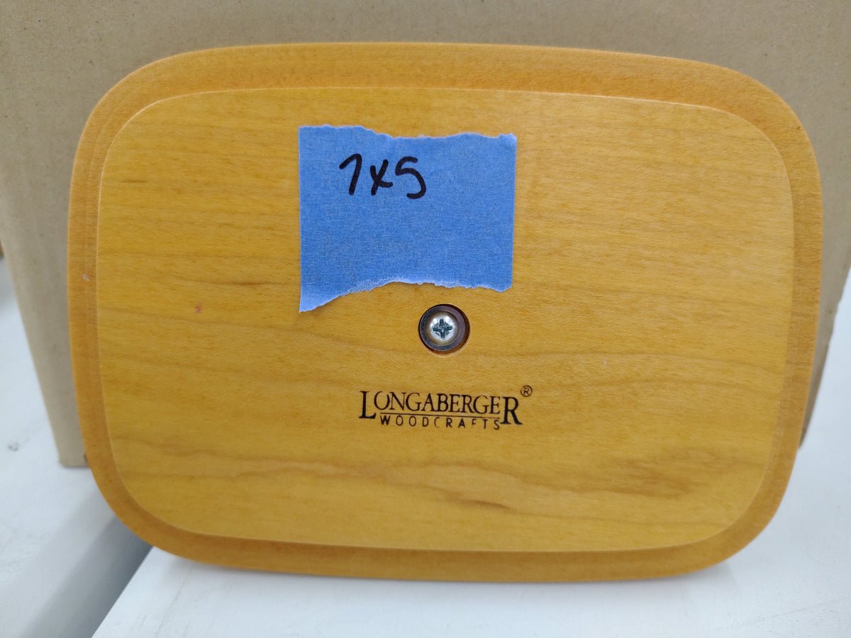 Longaberger 7x5 lid
