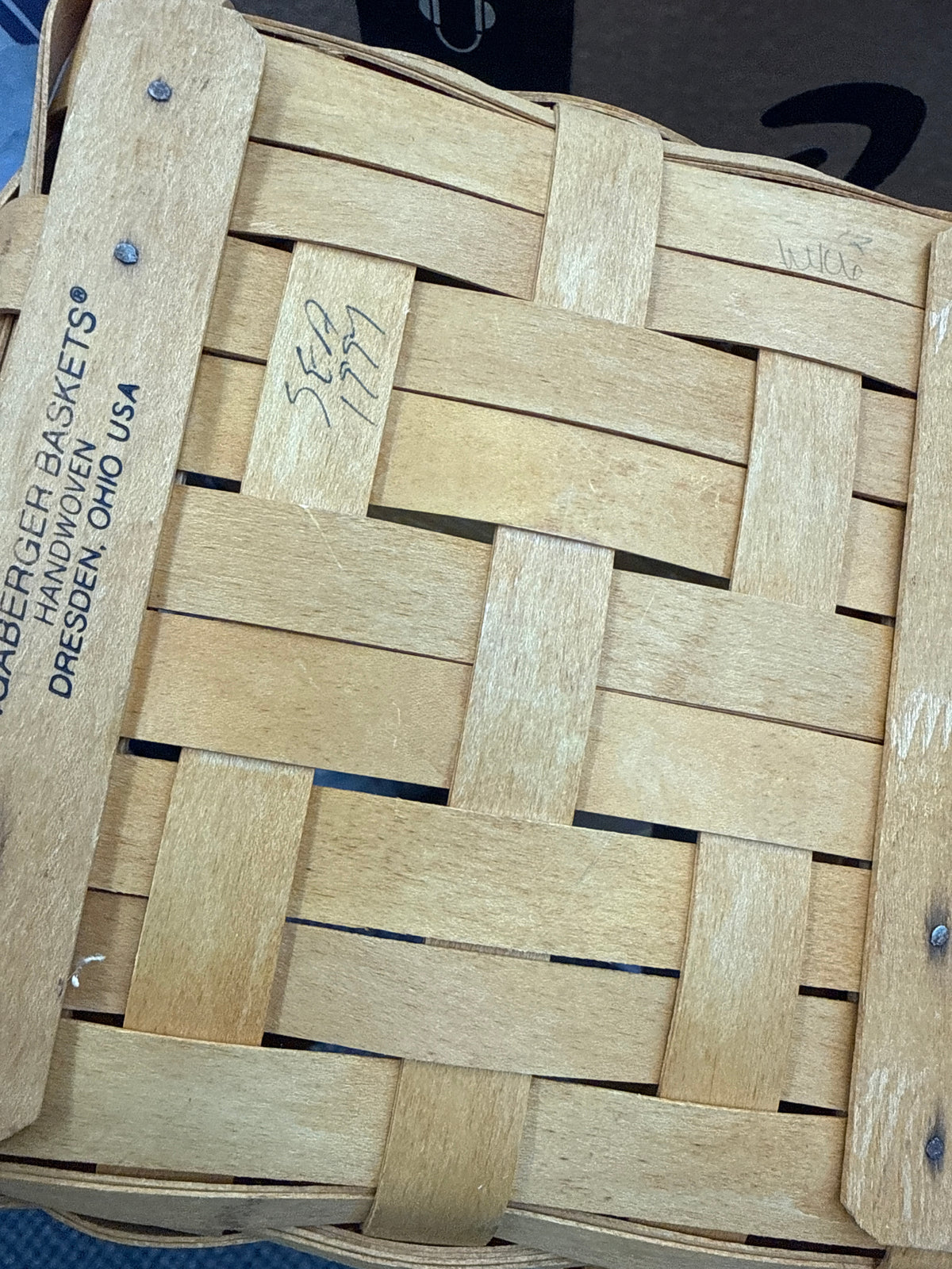 Longaberger petunia basket