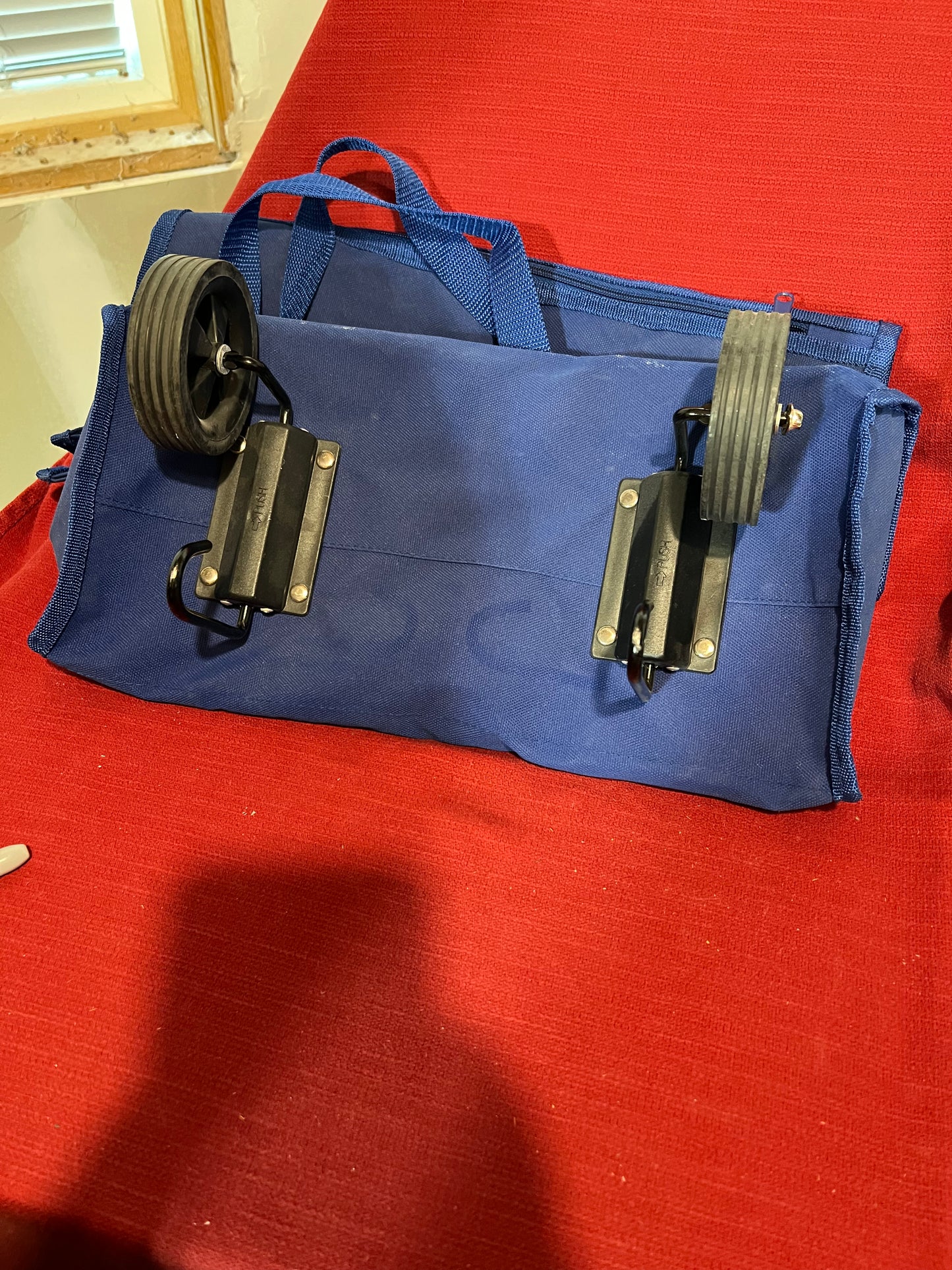 Longaberger rolling bag