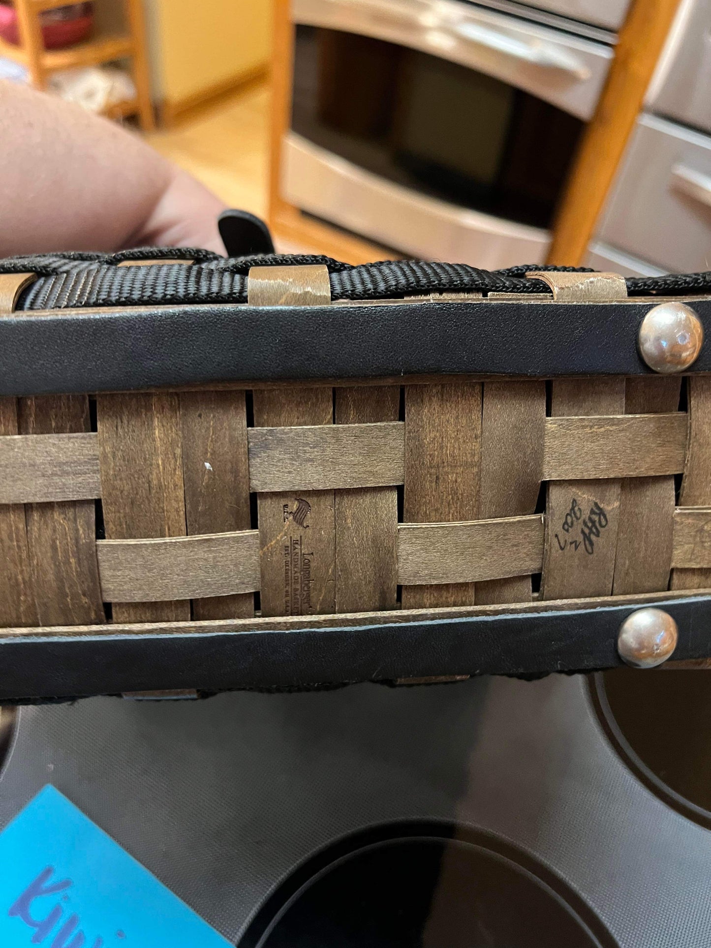 Longaberger Purse Signed