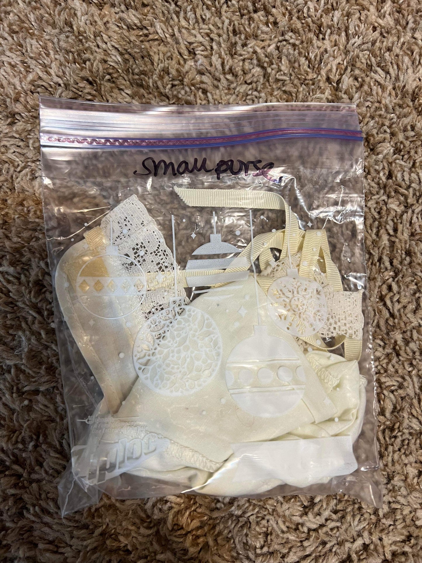 Longaberger Small Purse Liner in Natural