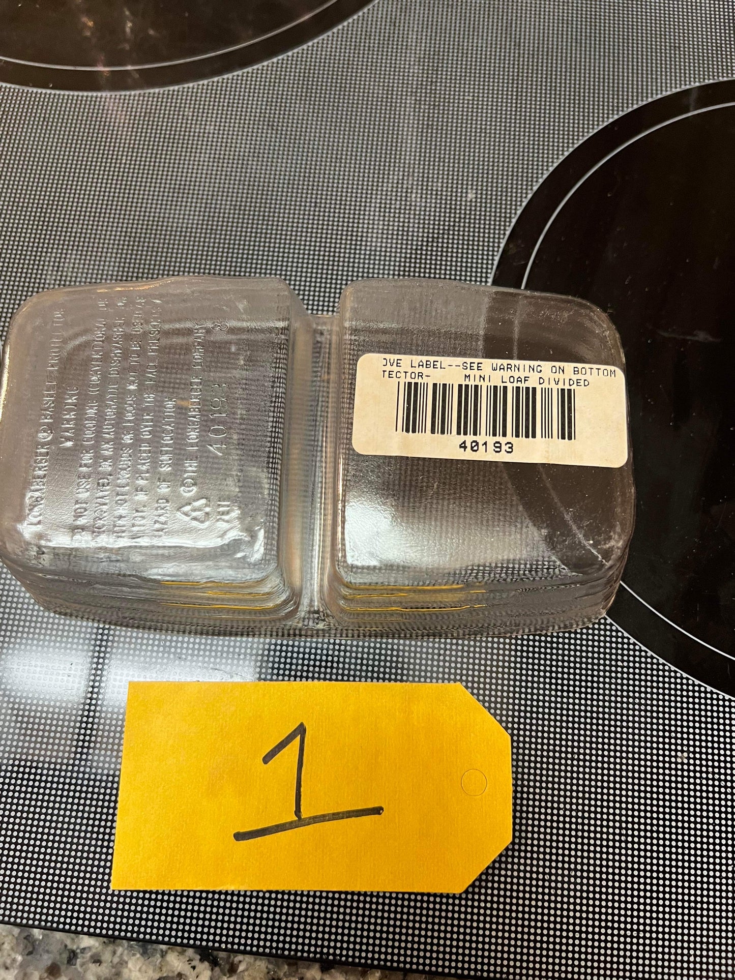 Longaberger Mini Loaf Divided Protector