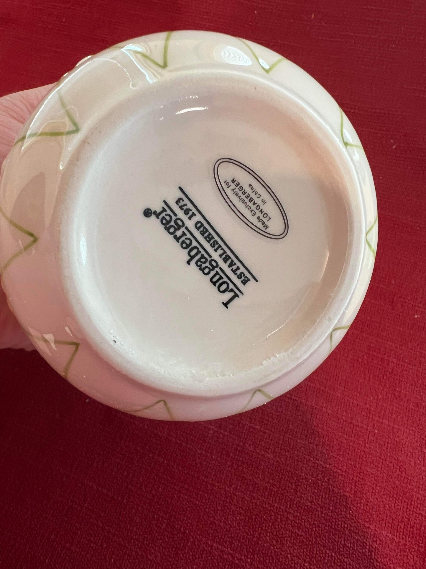 Longaberger Dogwood Soap Dispenser