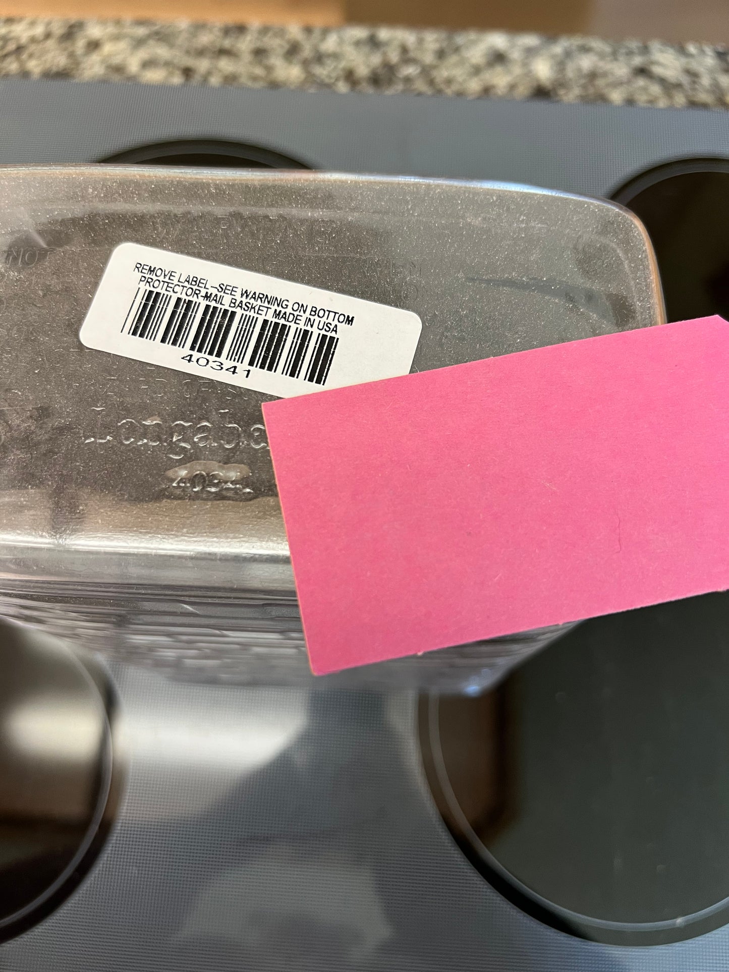 Longaberger mail protector
