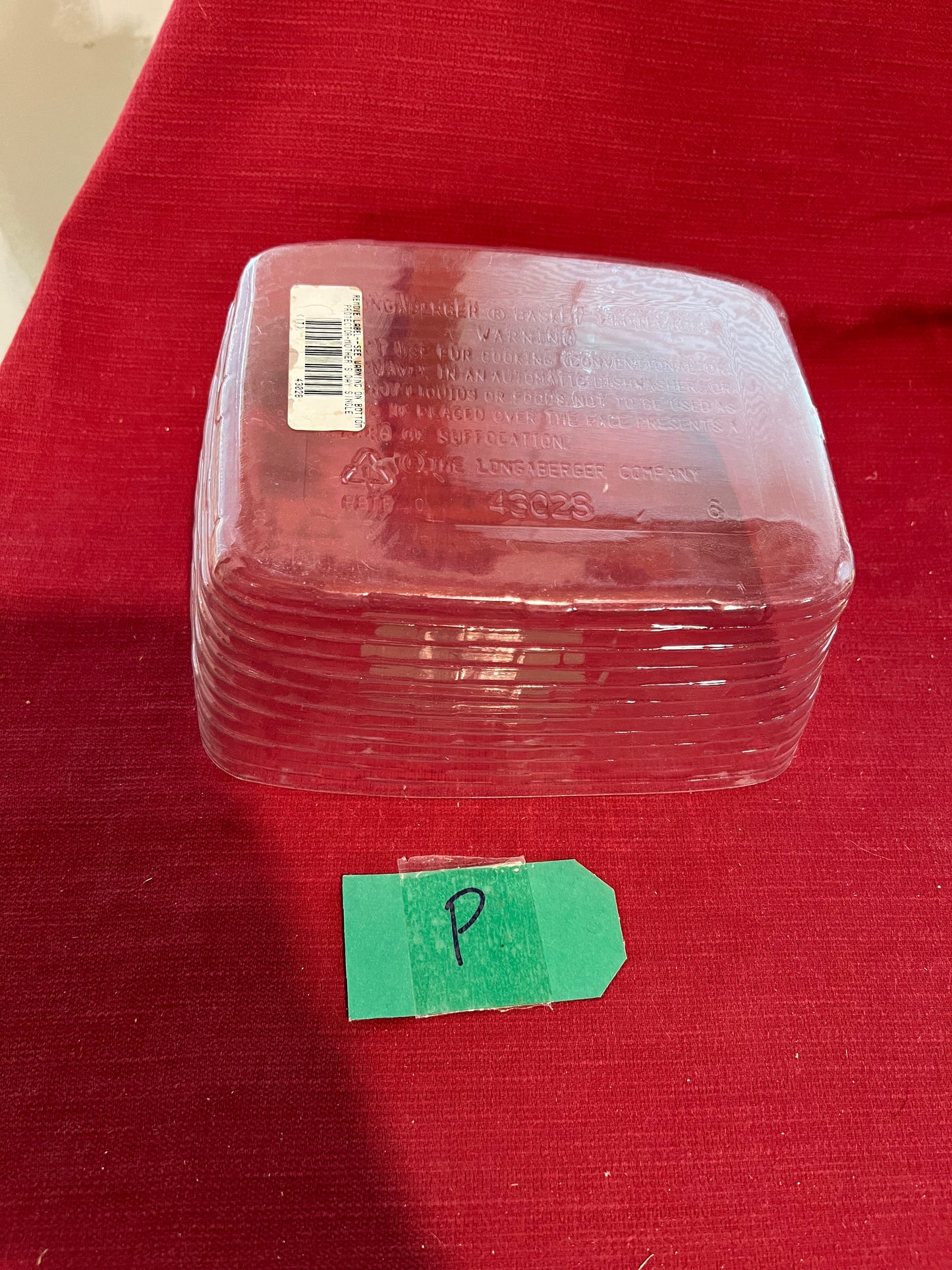 Longaberger Mother’s Day single protector 43028