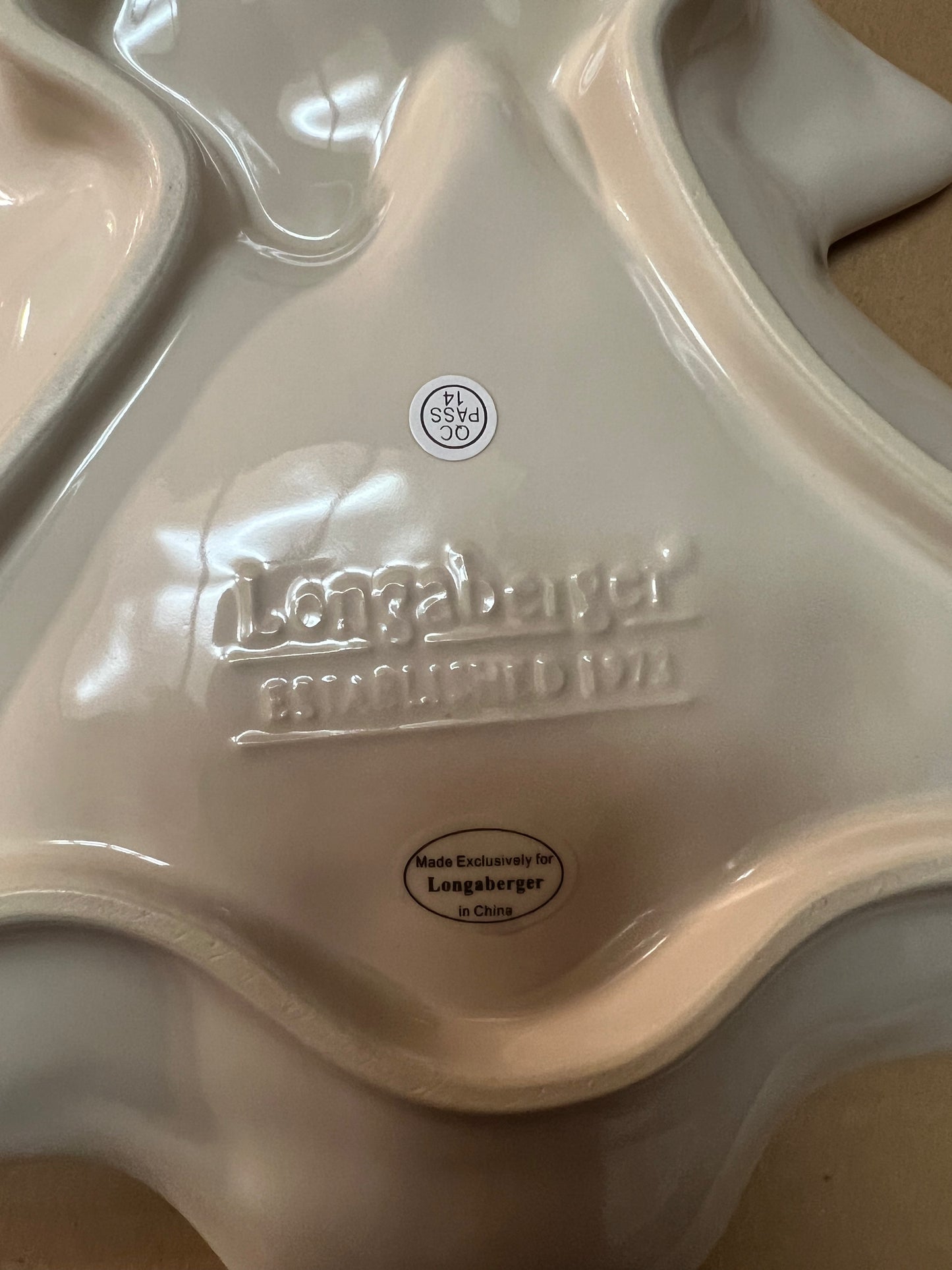 Longaberger all the trimmings platter