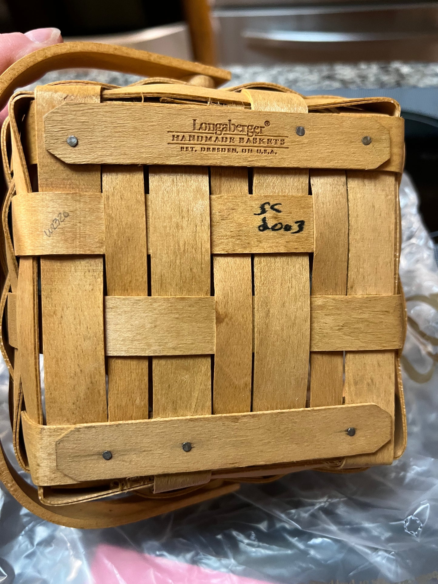 Longaberger Small berry basket