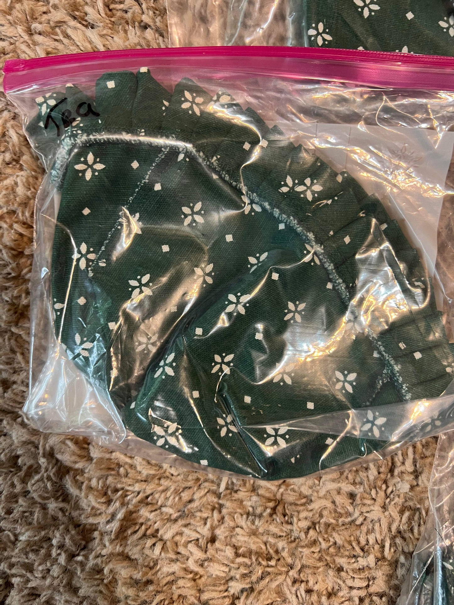 Longaberger Tea Liner in Heritage Green