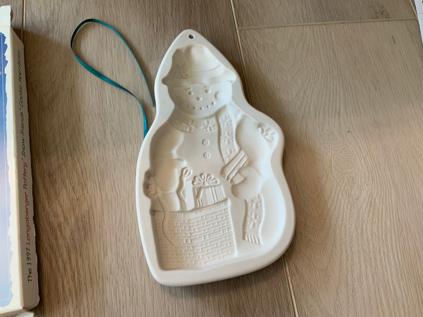 Longaberger snow friends Chilly cookie mold look