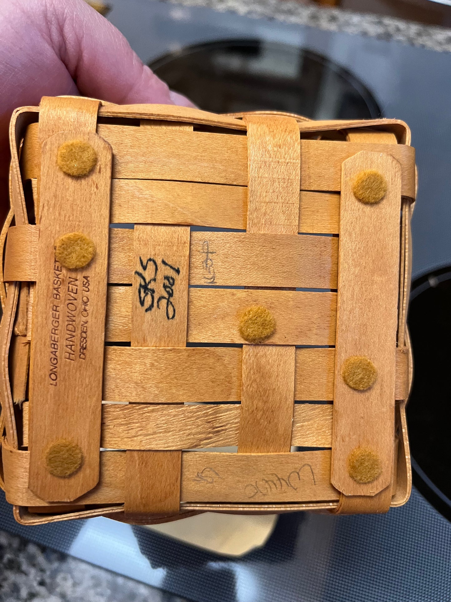 Longaberger tarragon basket