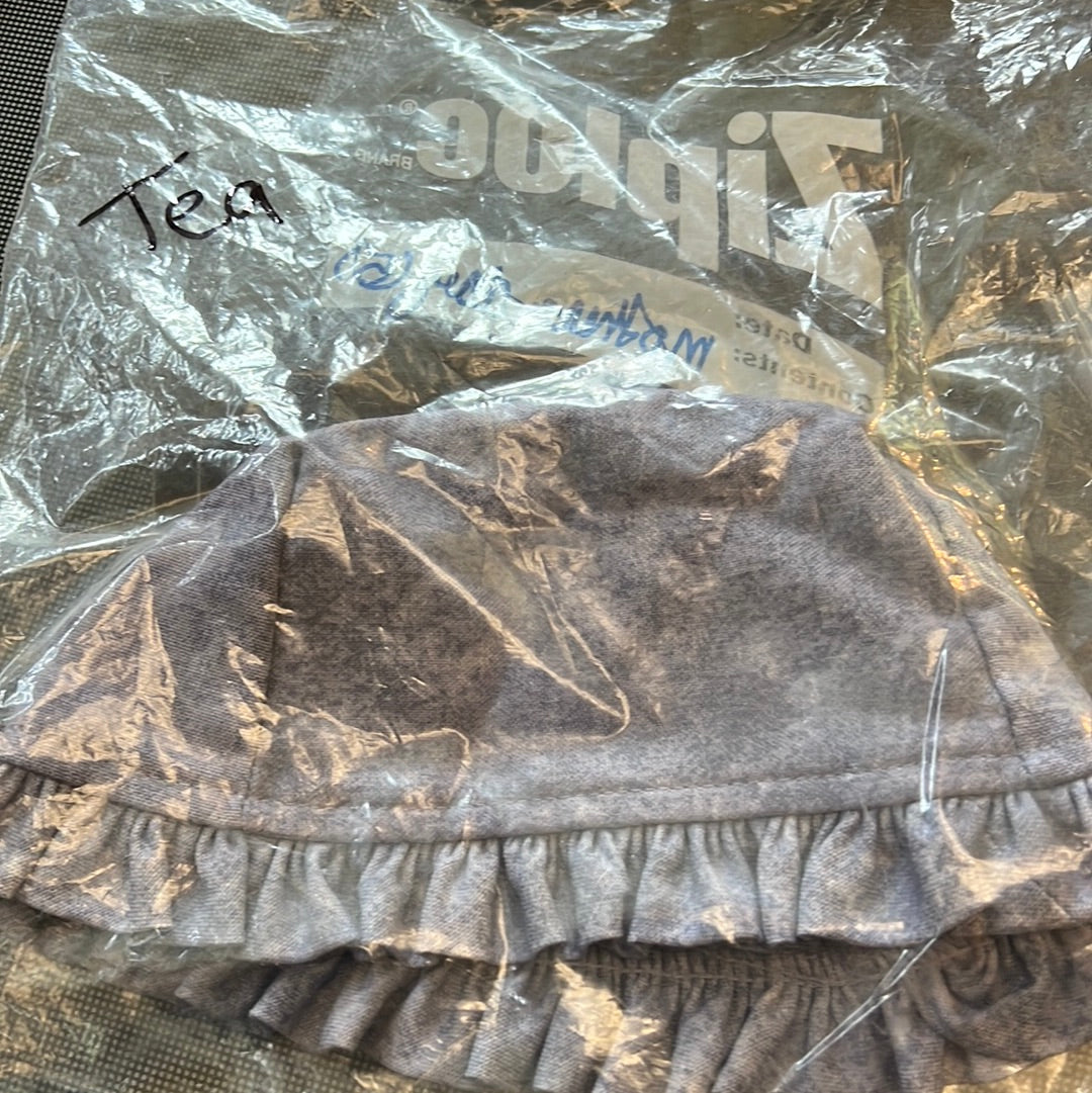 Longaberger tea liner in chambray