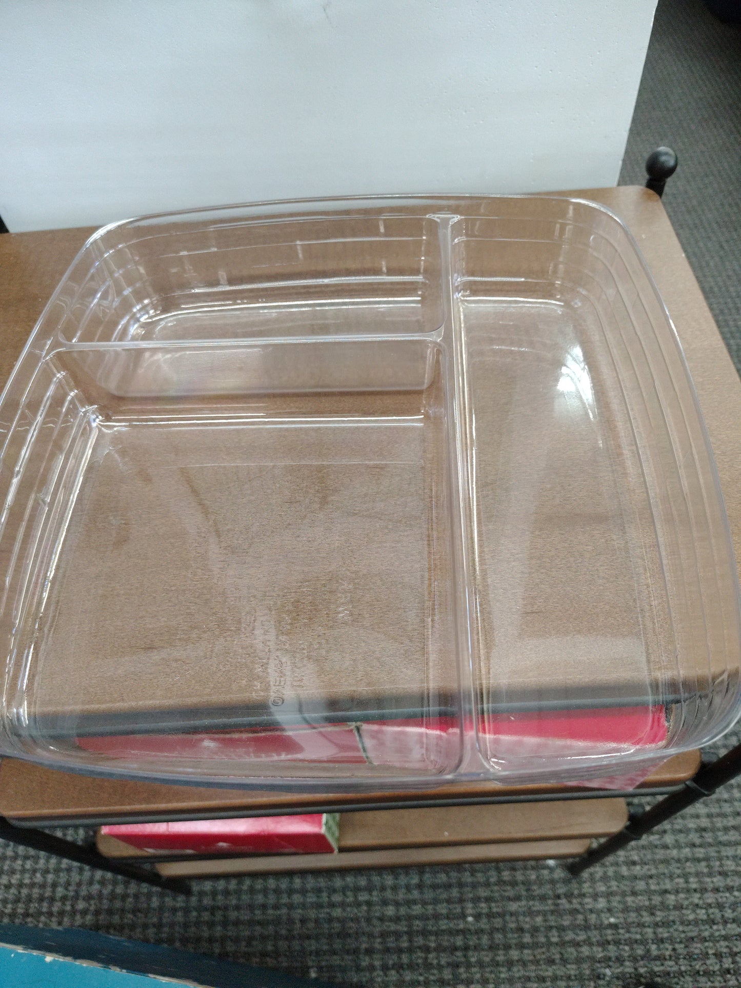 #40058 Longaberger Sm 3 way square Picnic