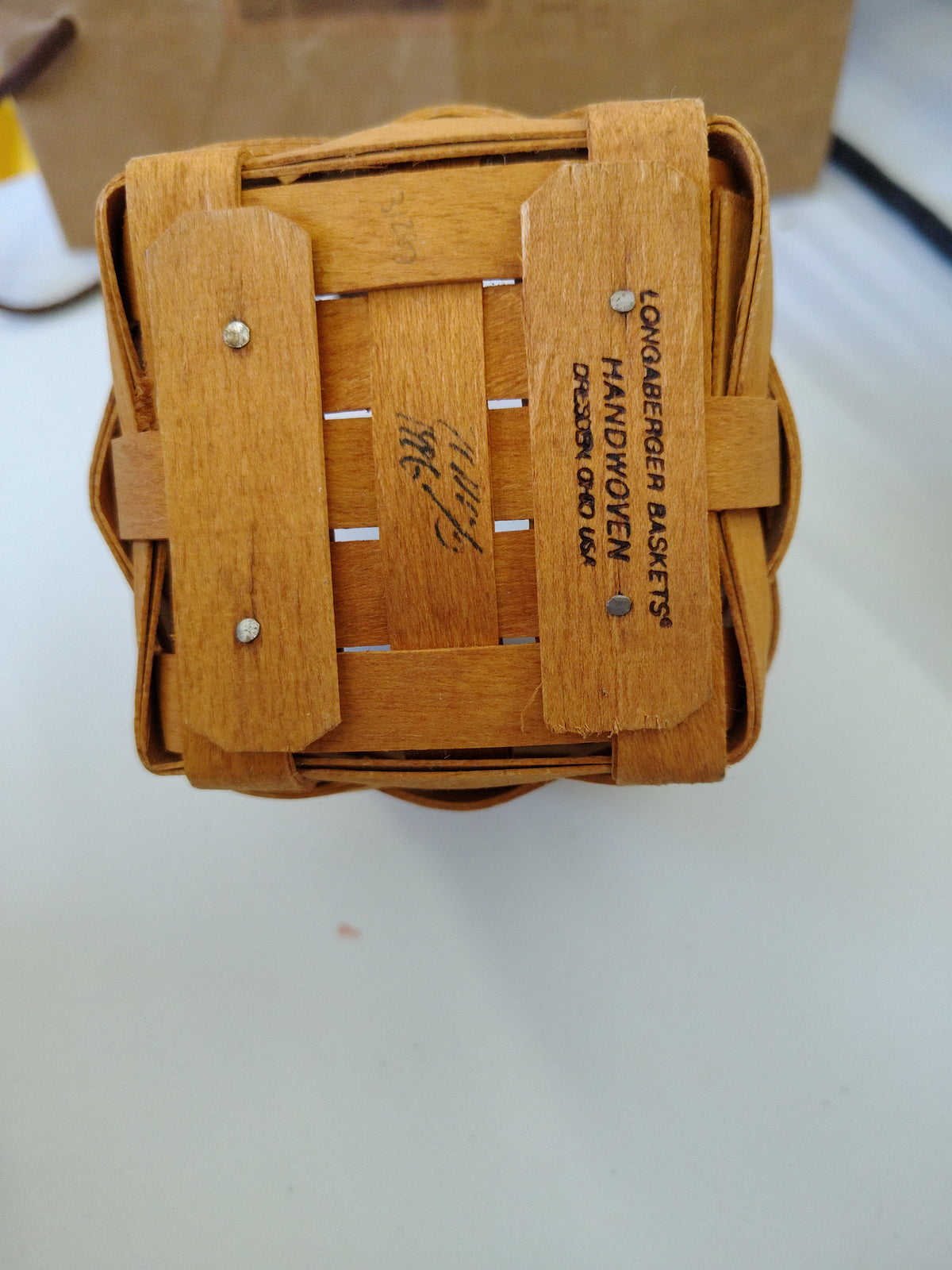 Longaberger chives basket