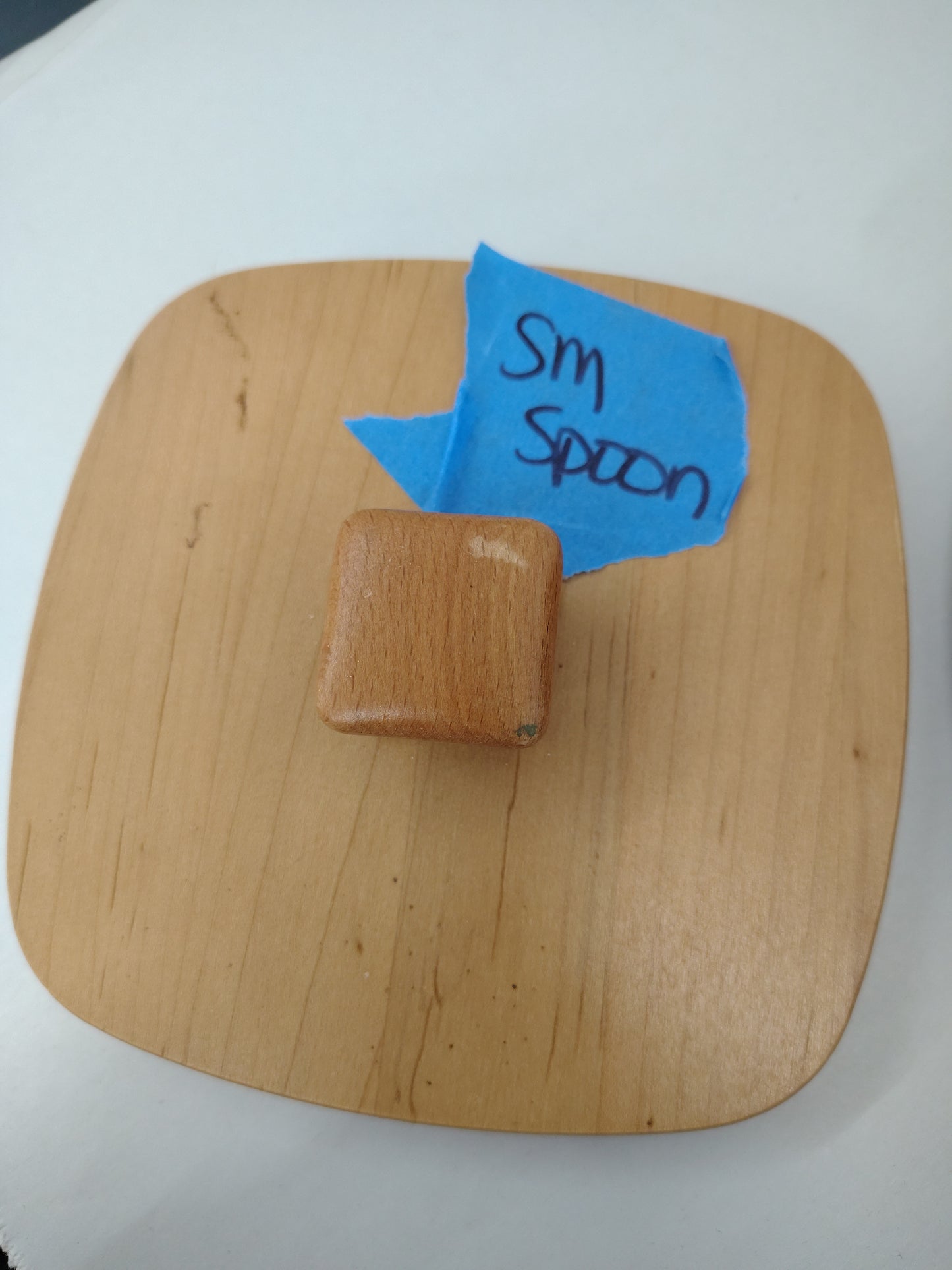 Longaberger Small Spoon lid (scratched)