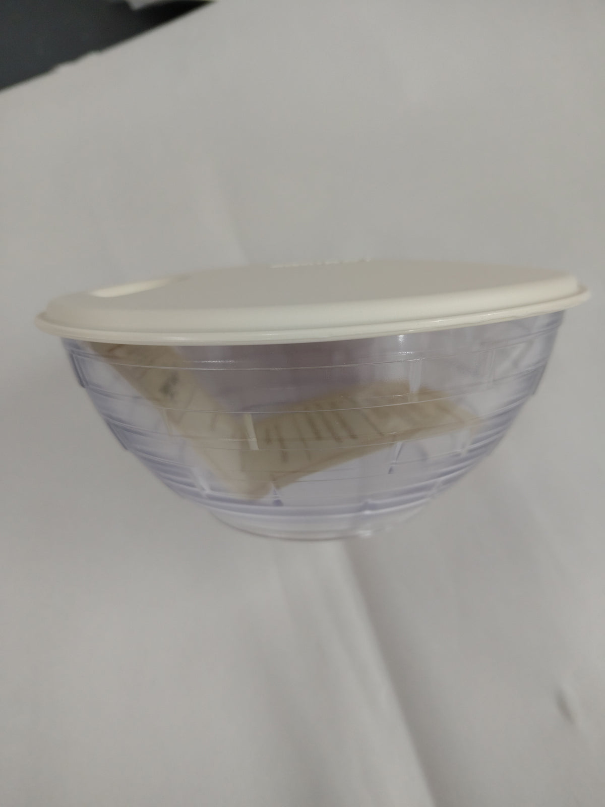 Longaberger 7” hard bowl protector with lid