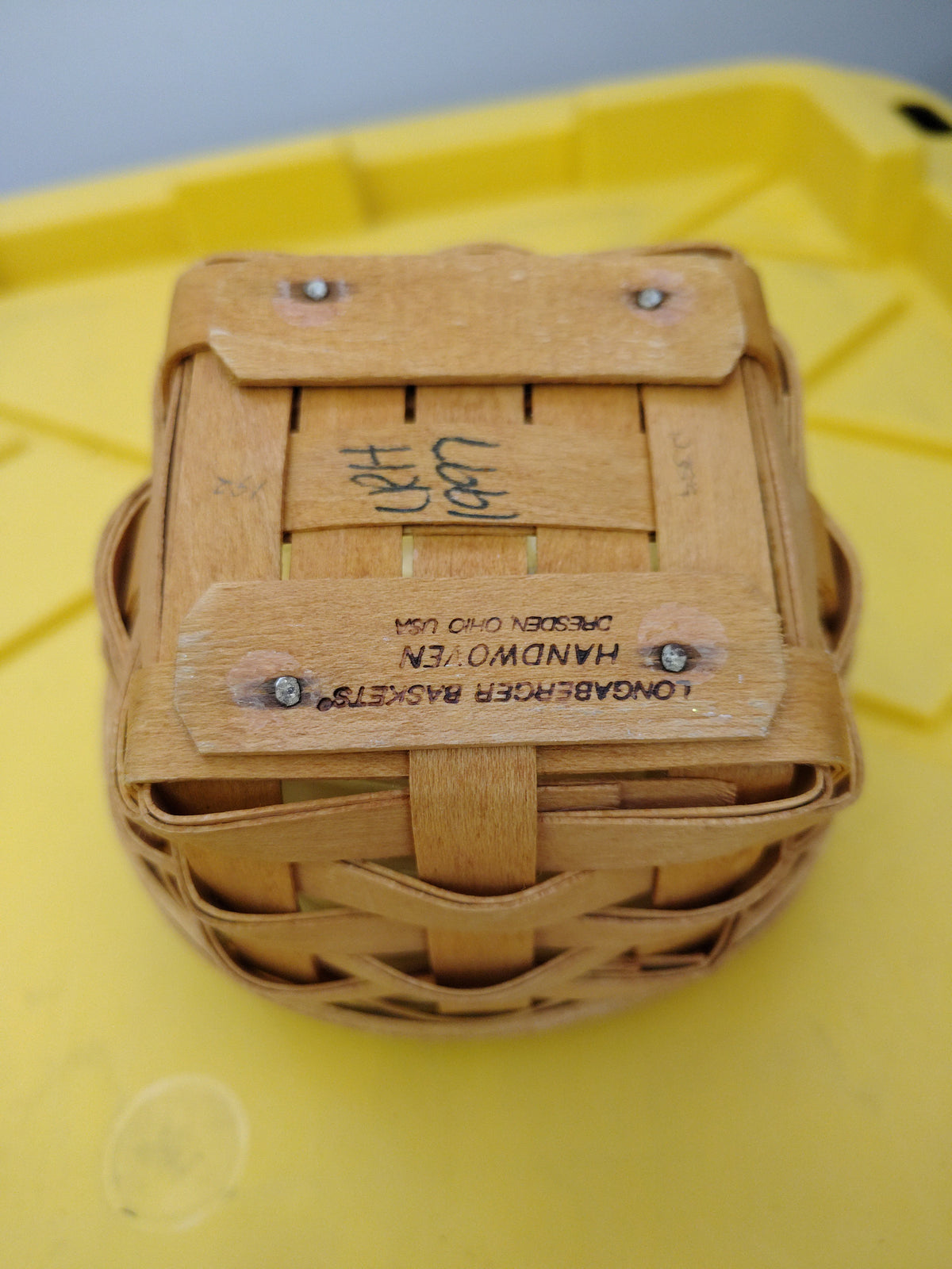 Longaberger Thyme basket