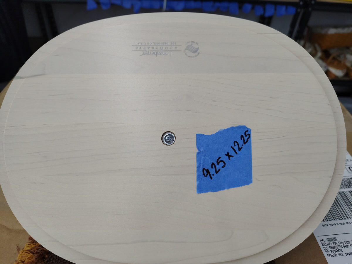 Longaberger WE 9.25x12.25 lid