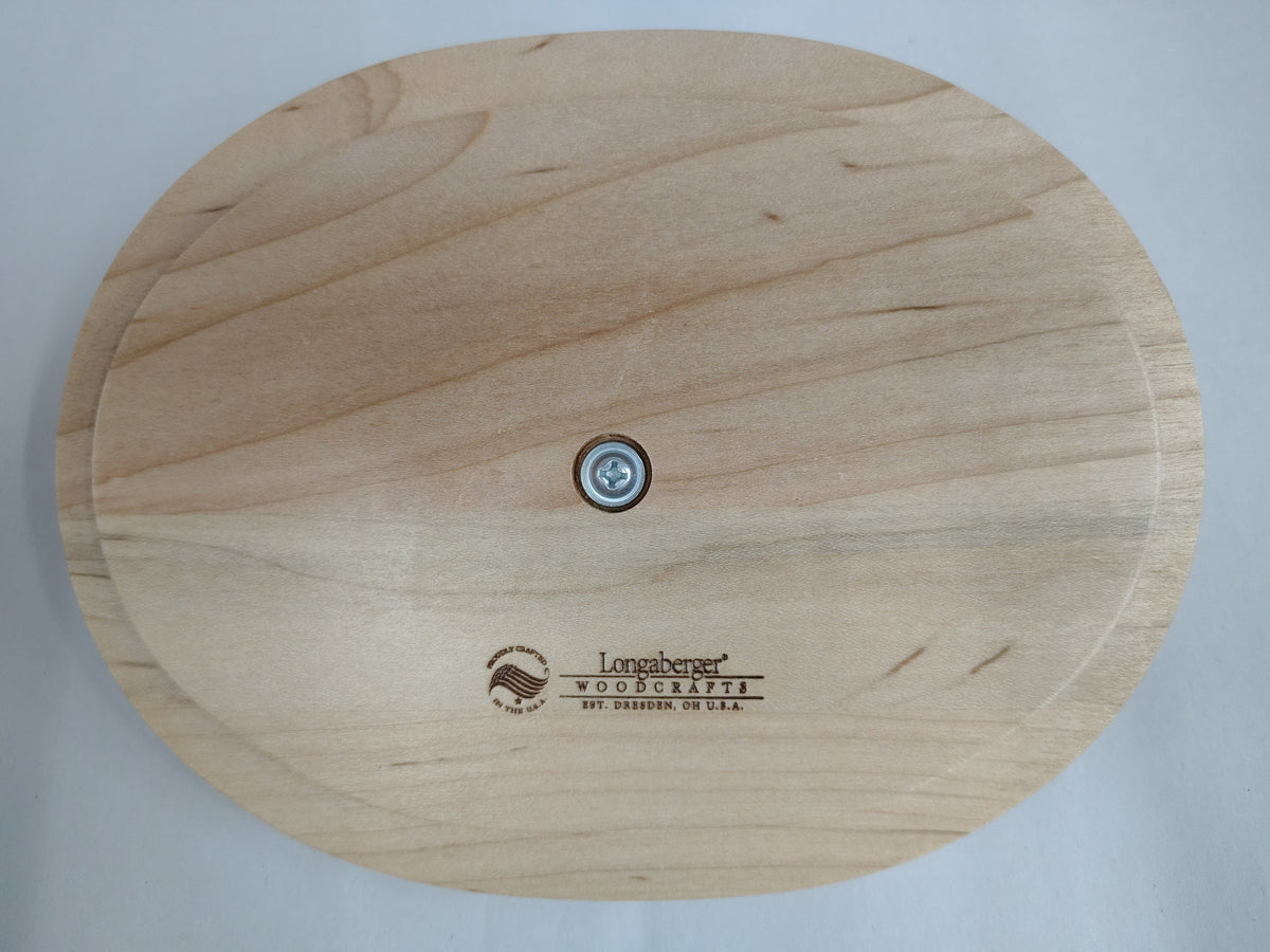 Longaberger 7.25x5.5 2 bear lid