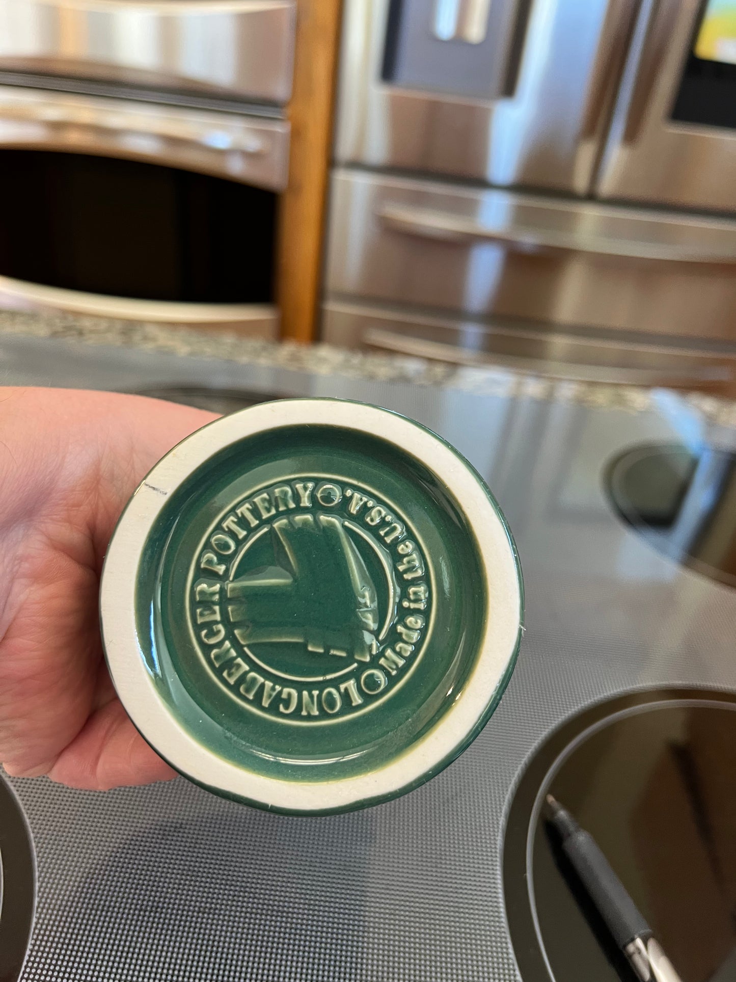 Longaberger ivy soap dispenser