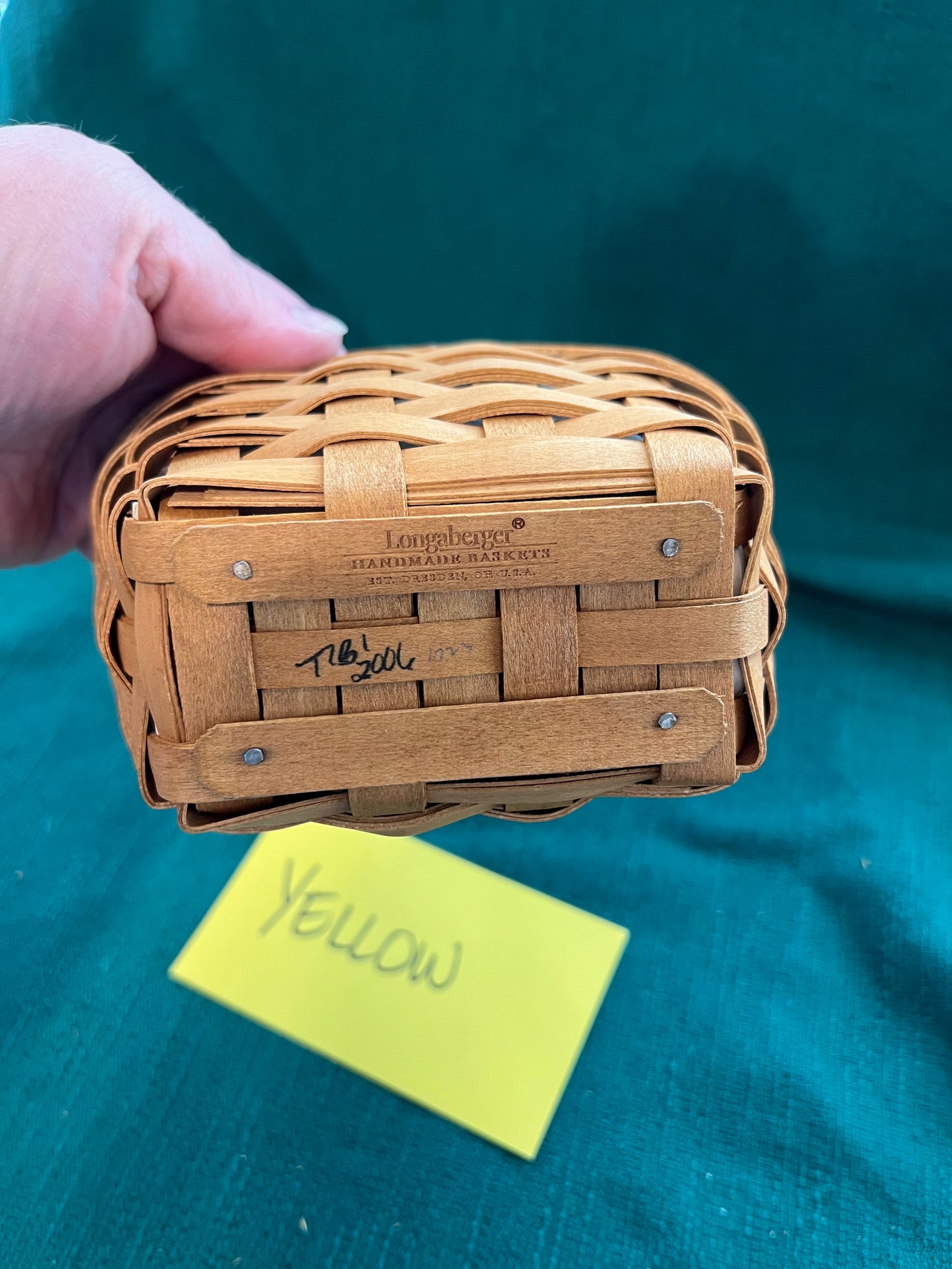 Longaberger Small comfort basket