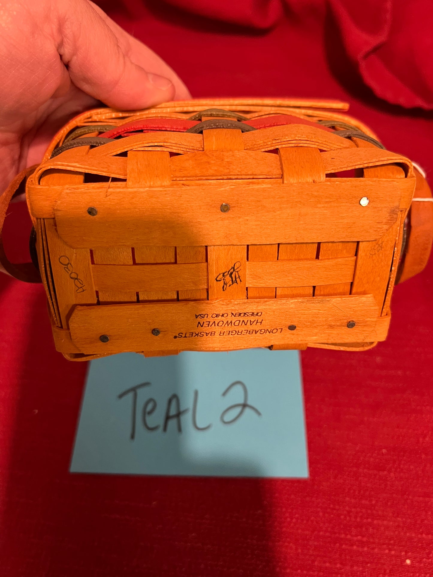 Longaberger branch excellence basket