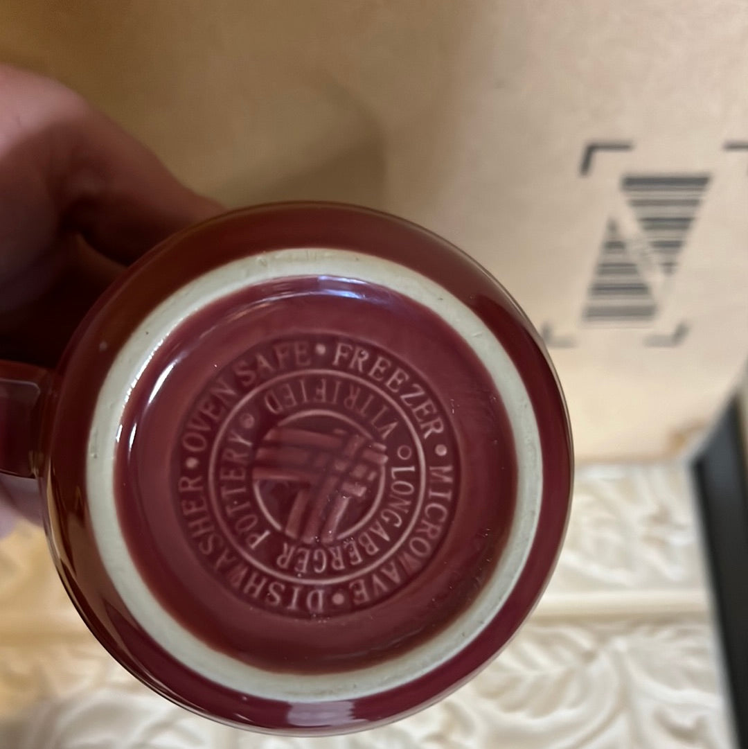 Longaberger paprika mug