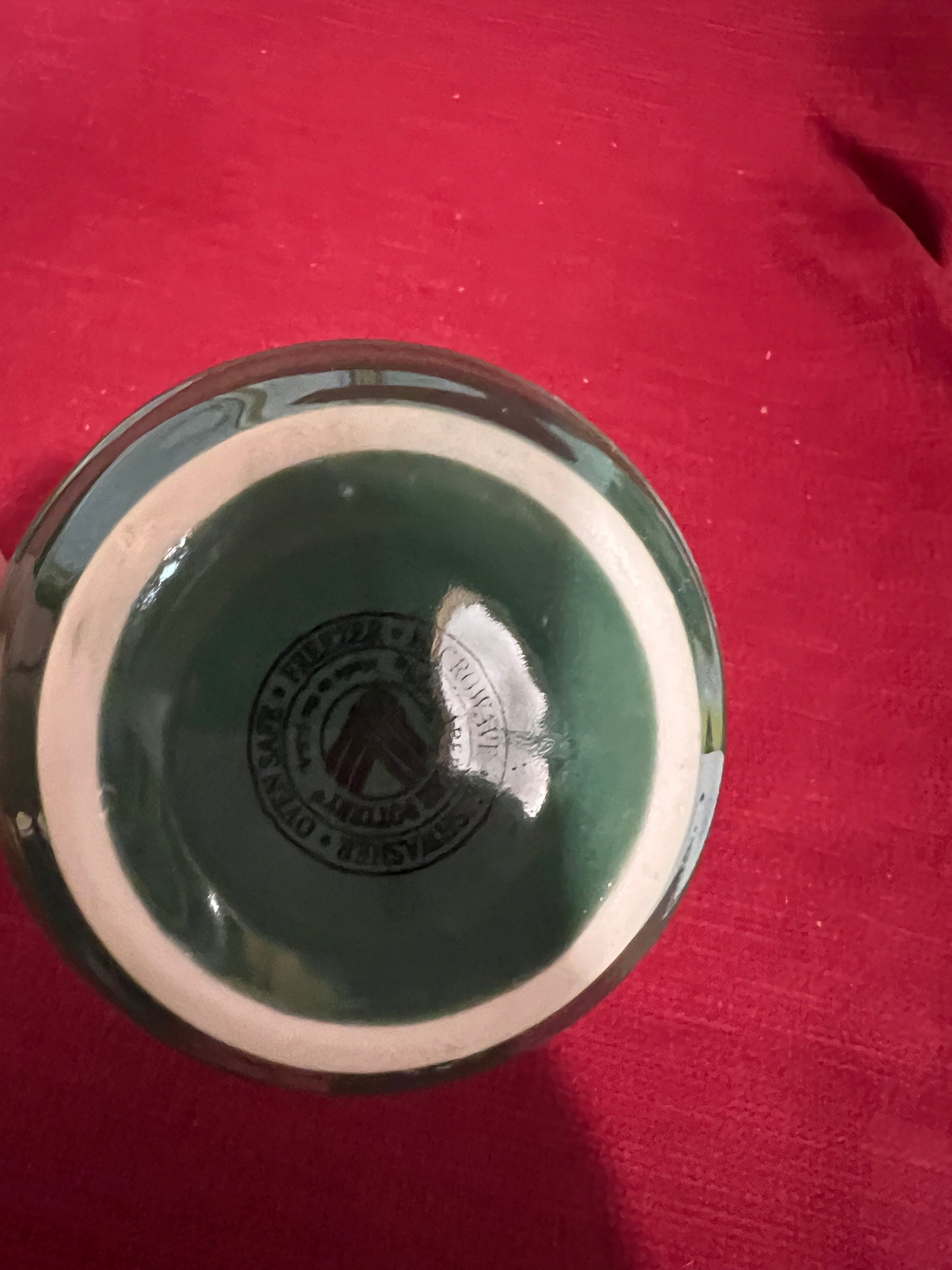 Longaberger coffee mug slight defeat in ivy