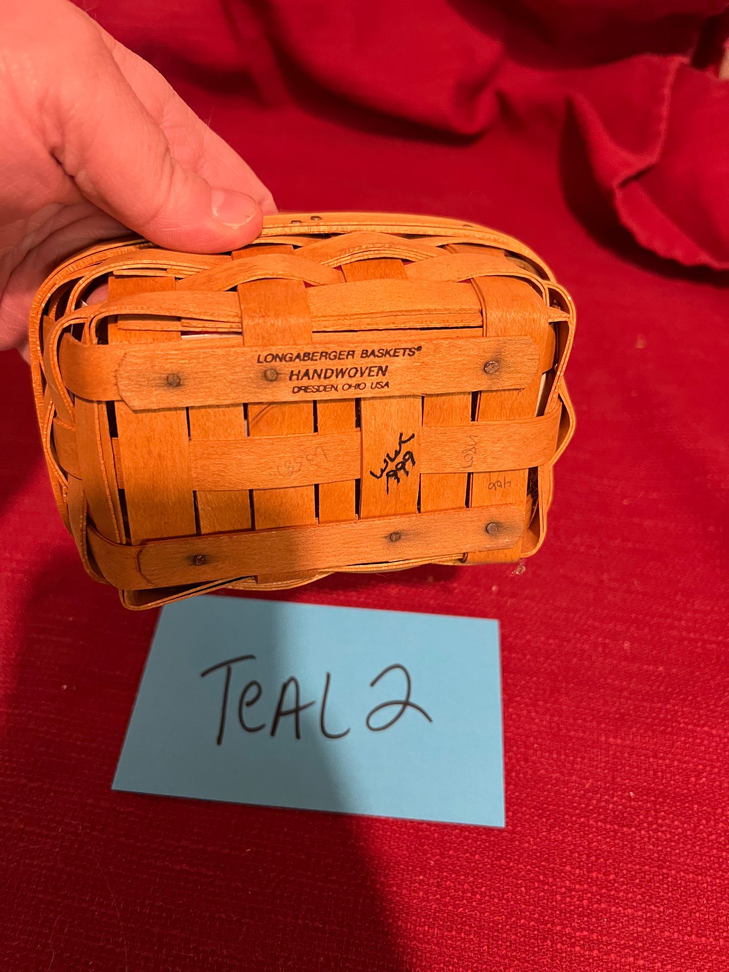 Longaberger Parsley basket