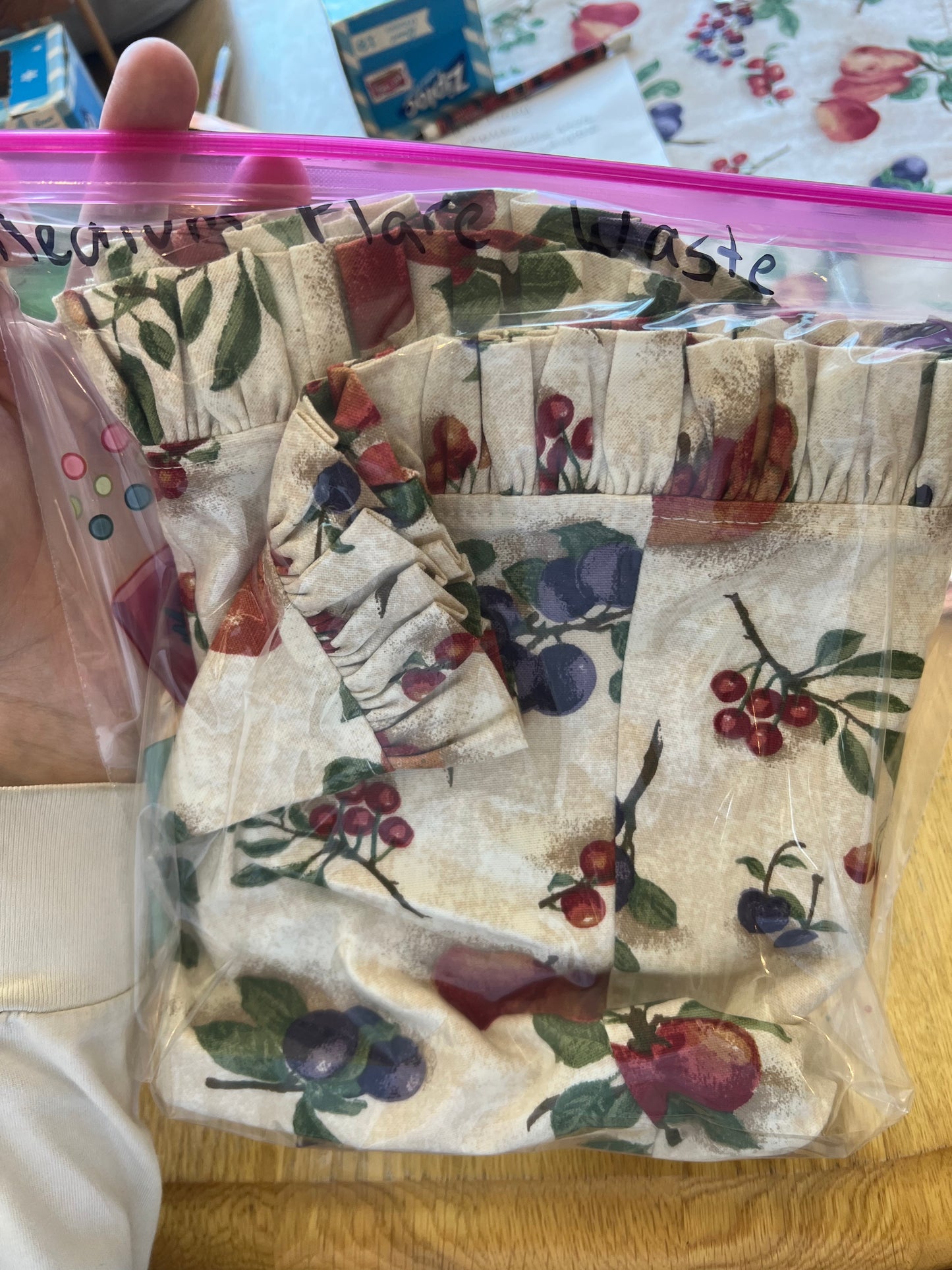 Longaberger medium flare liner in fruit medley