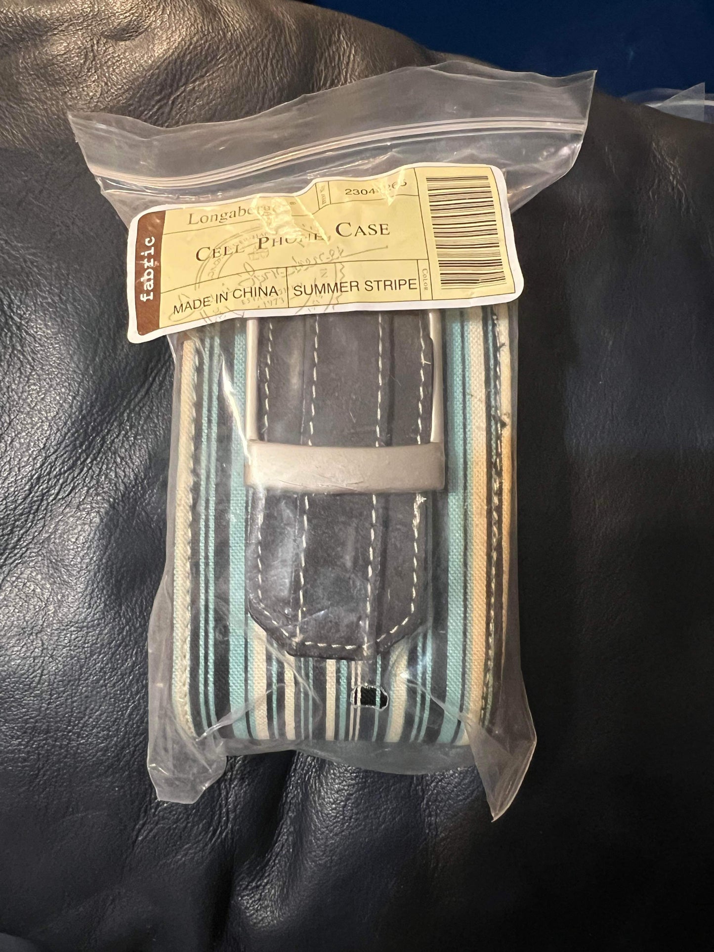 Longaberger Cell Phone Case in Summer Stripe