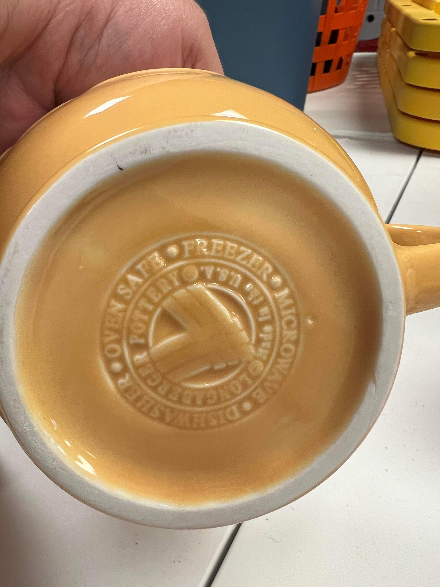 Longaberger creamer in butternut