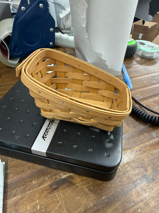Longaberger cilantro basket