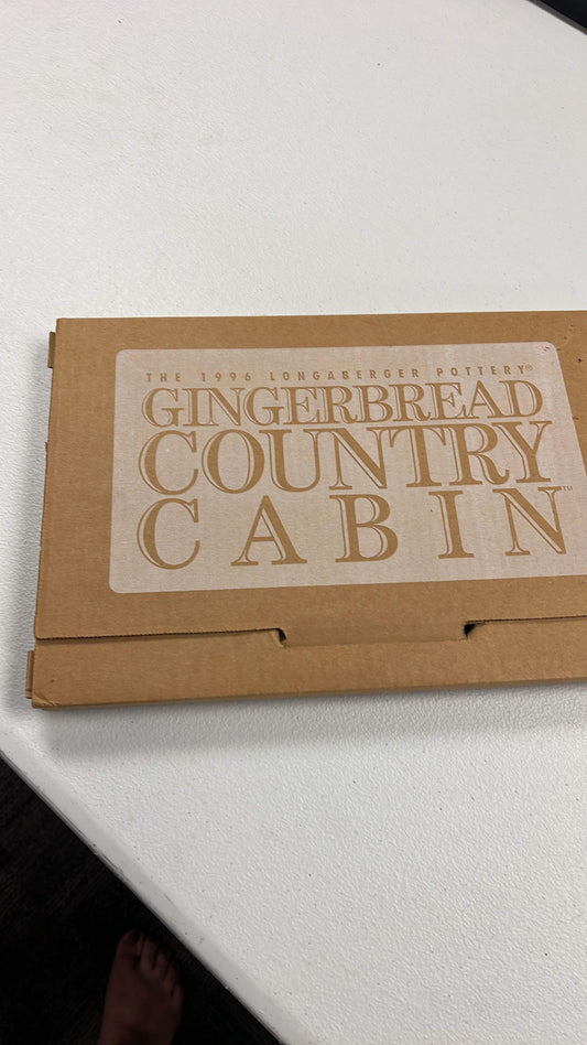Longaberger Gingerbread Country Cabin Mold