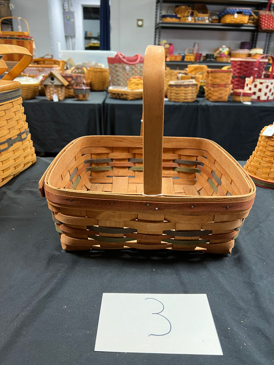 Longaberger woven tradition pie basket