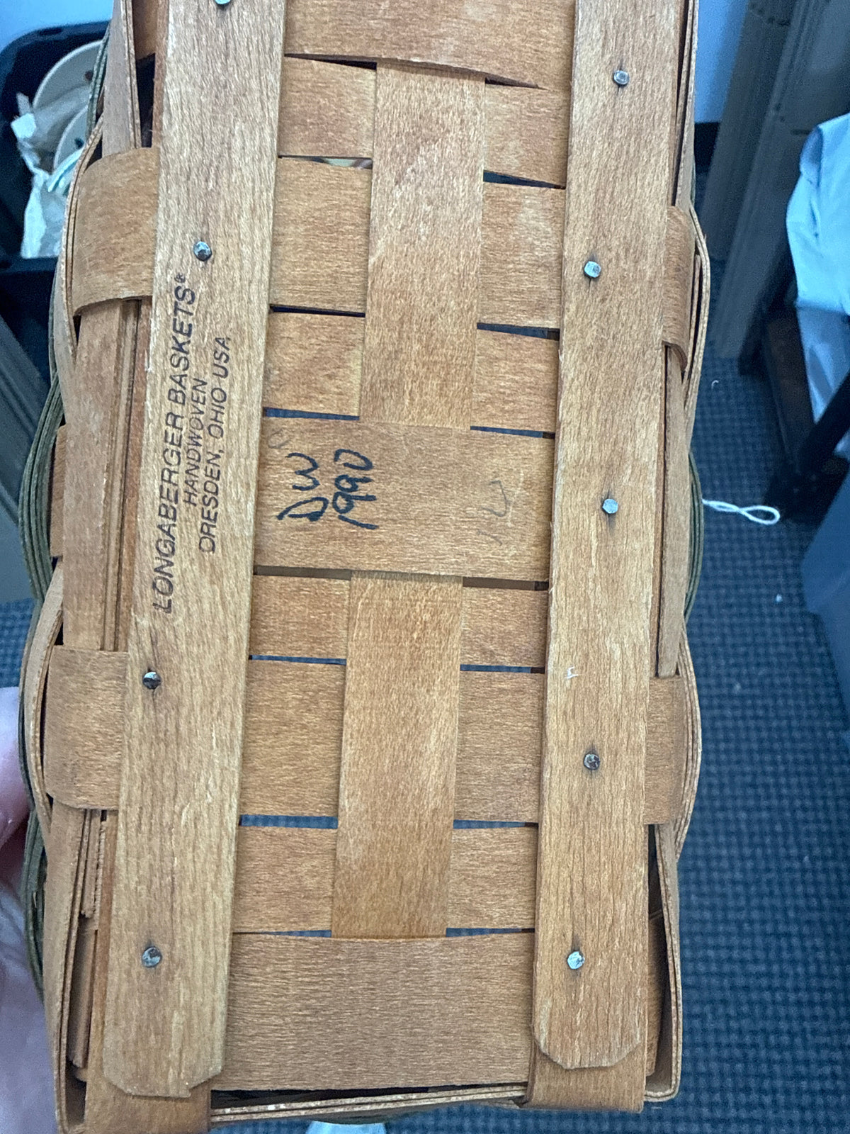 Longaberger gingerbread basket
