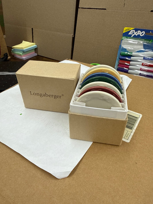 Longaberger pottery chips