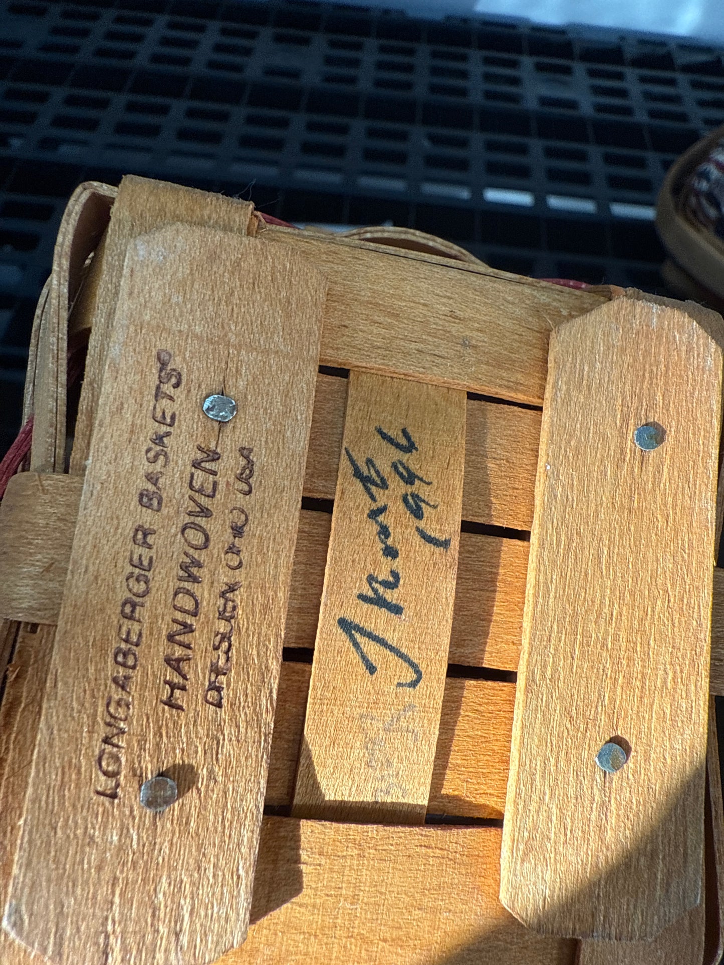 Longaberger small sweetheart