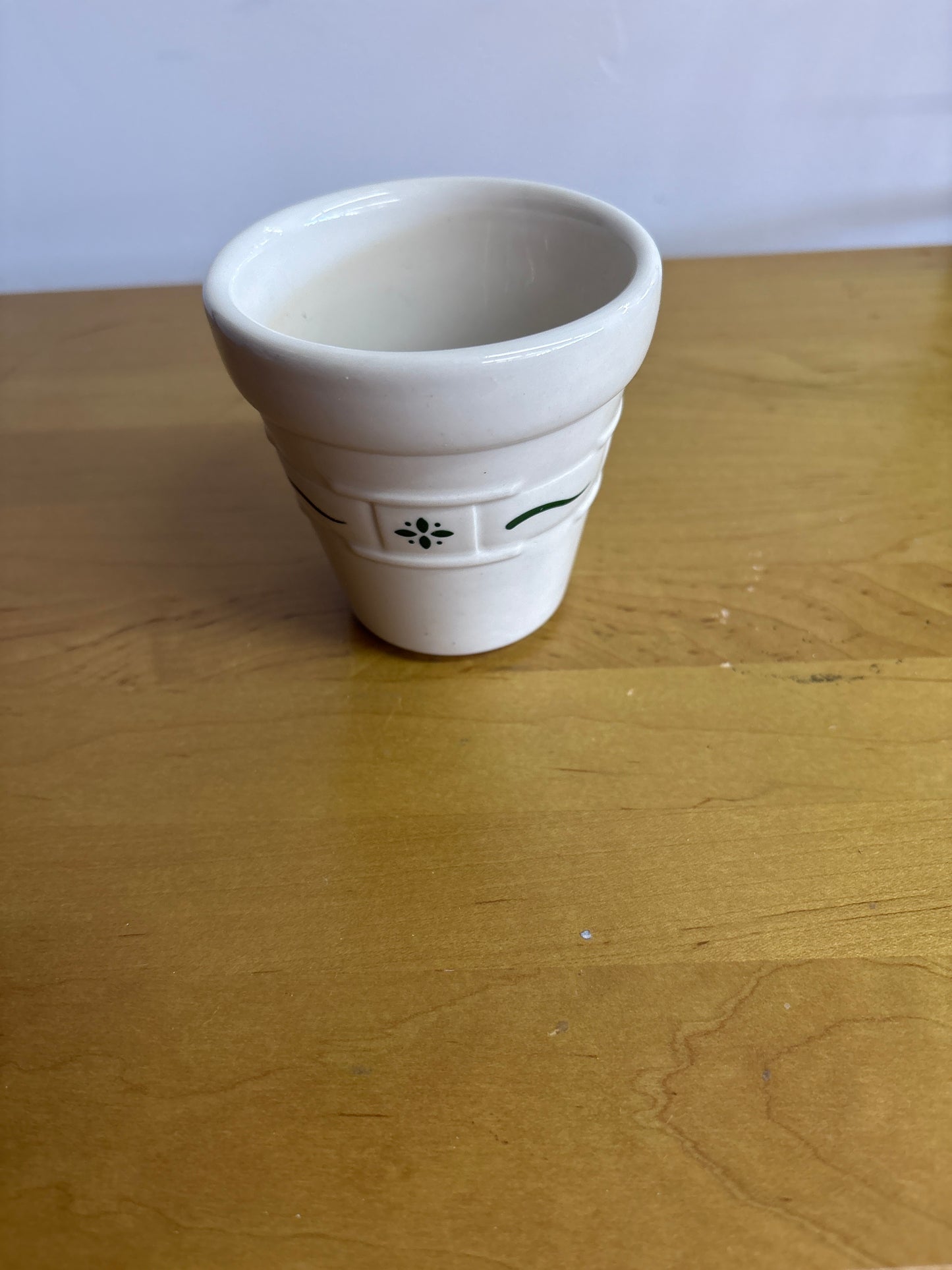 Longaberger Small Flower Pot, no Saucer
