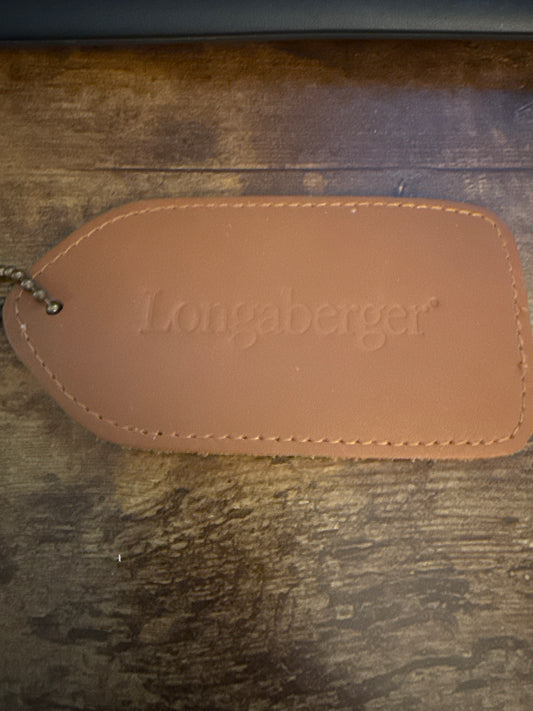 Longaberger luggage tag