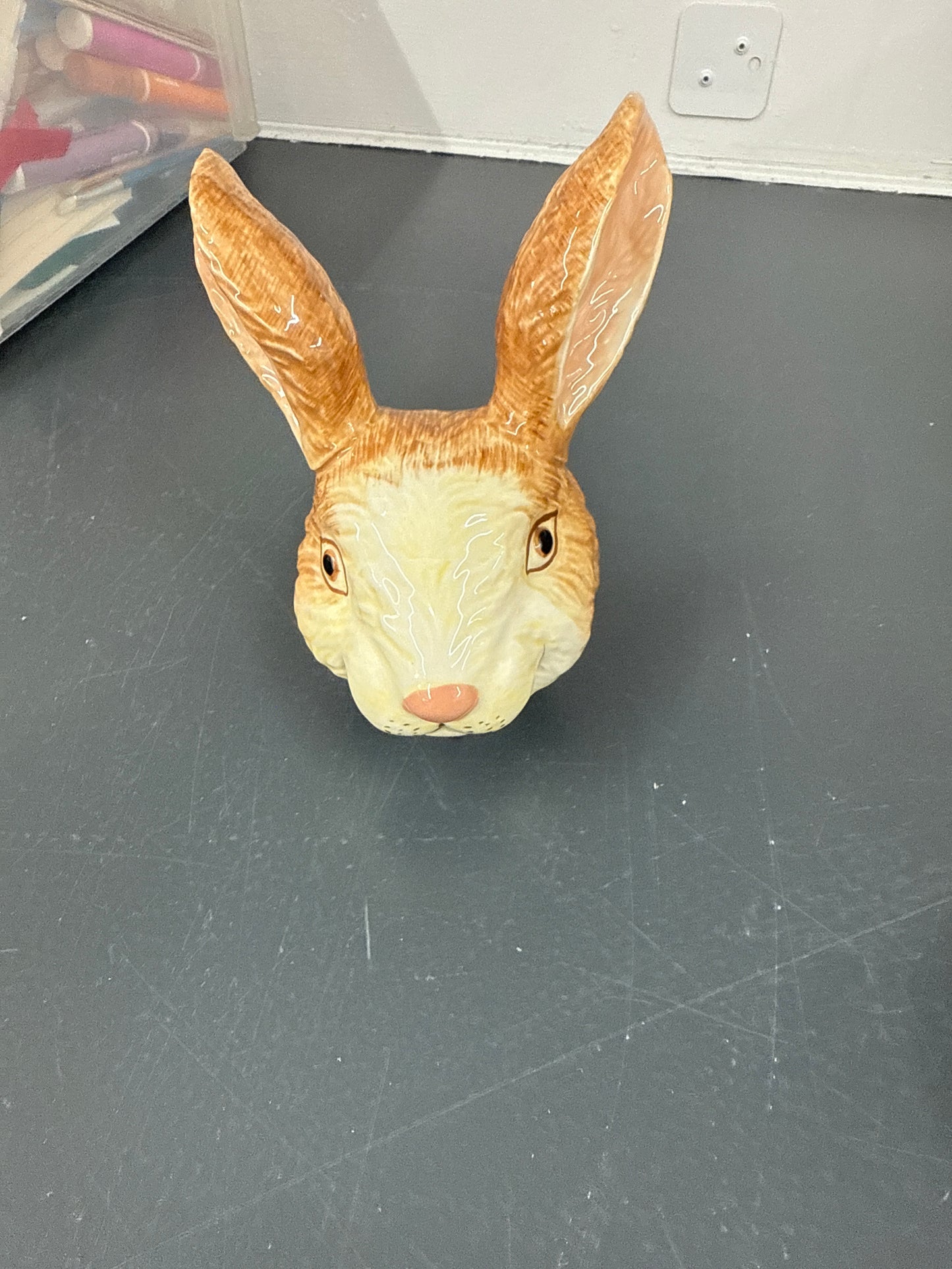 Longaberger teapot bunny top