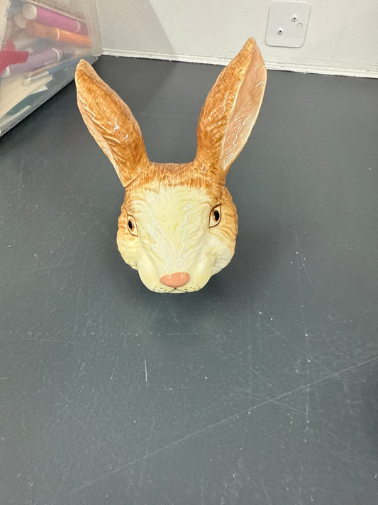 Longaberger teapot bunny top