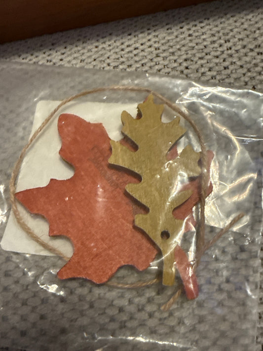 Longaberger Wdc fall leaves tie on