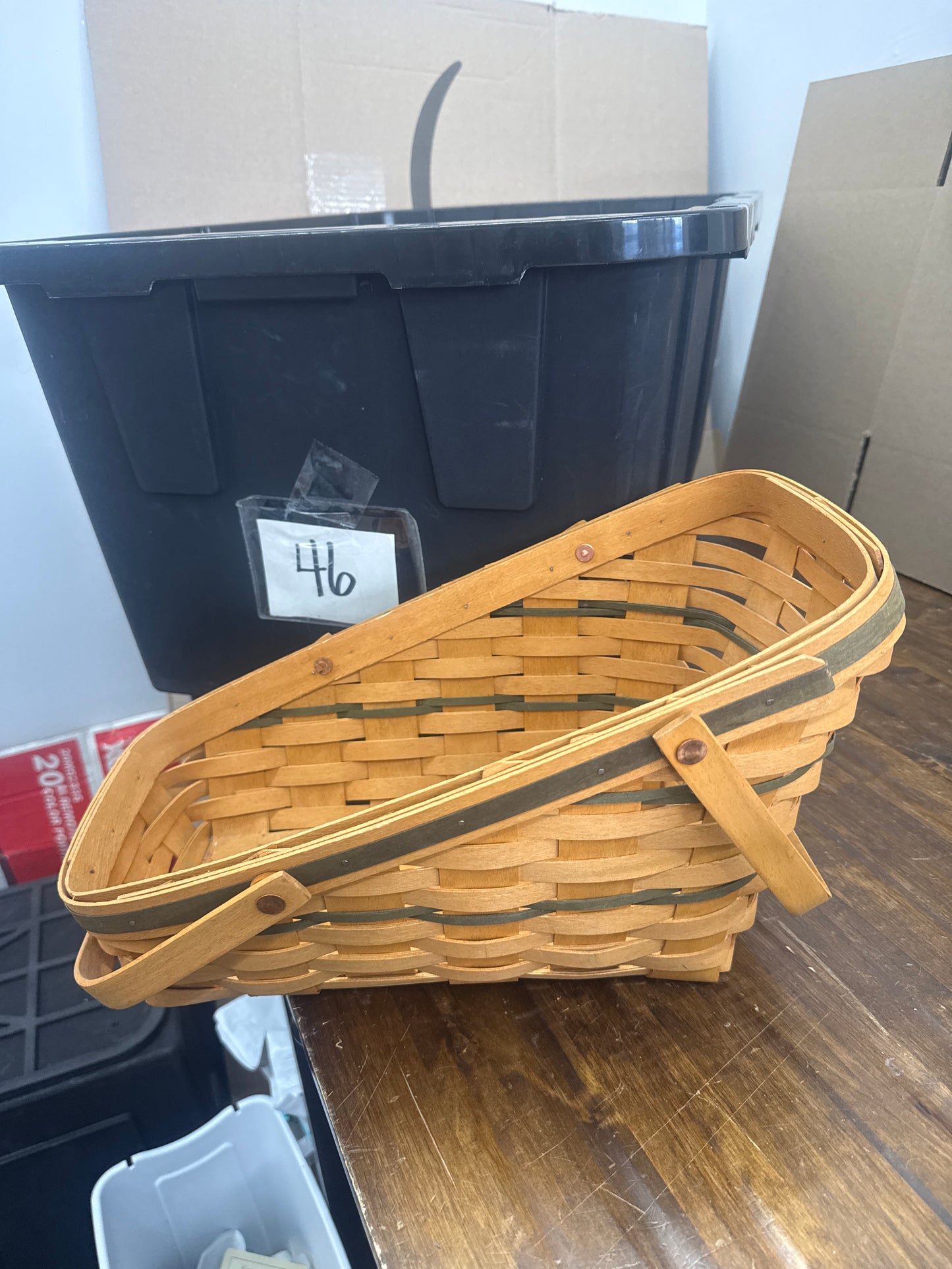 Longaberger large vegetable basket