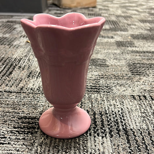 Longaberger sundae dish in pink