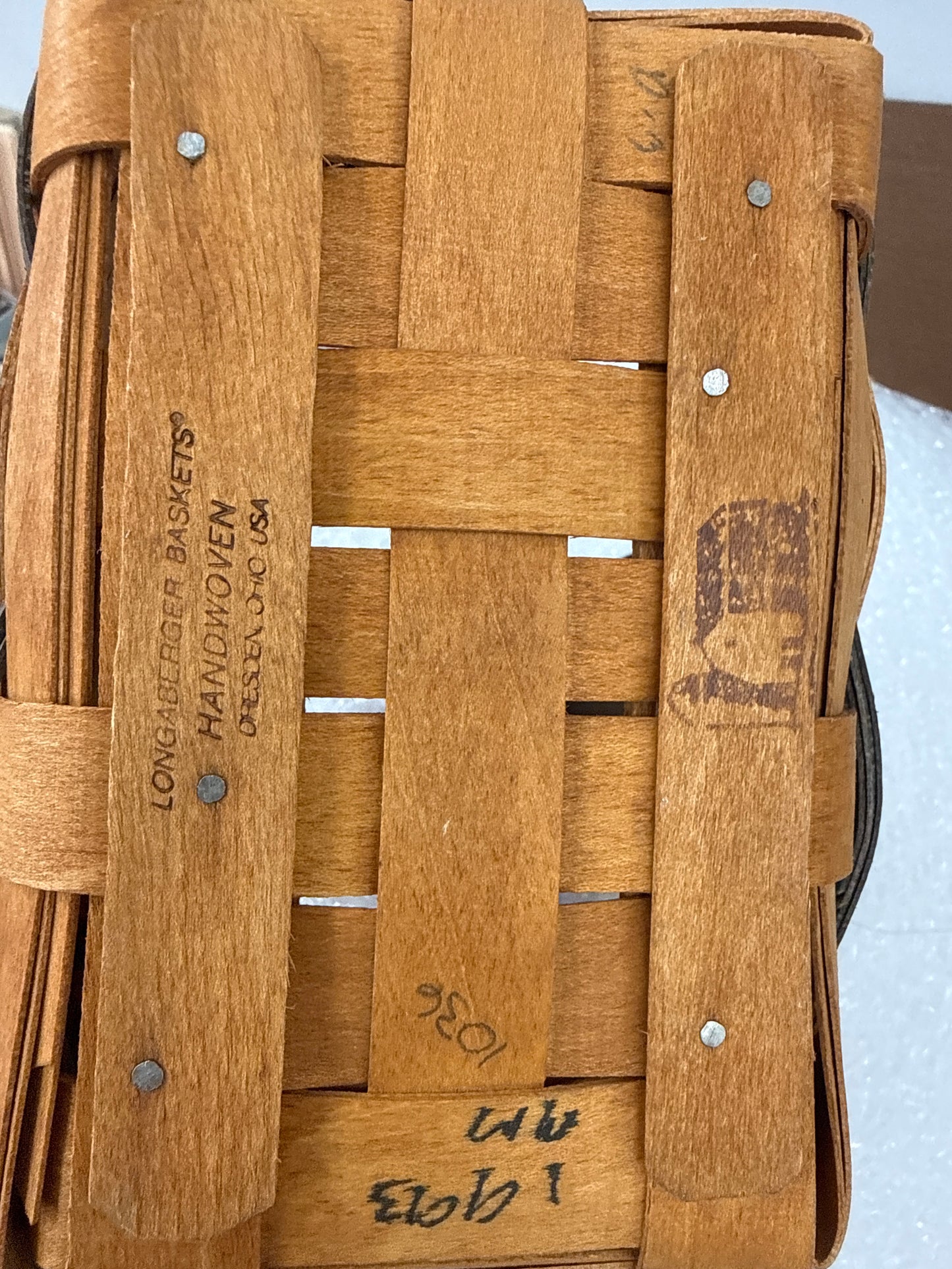 Longaberger heartland small key basket
