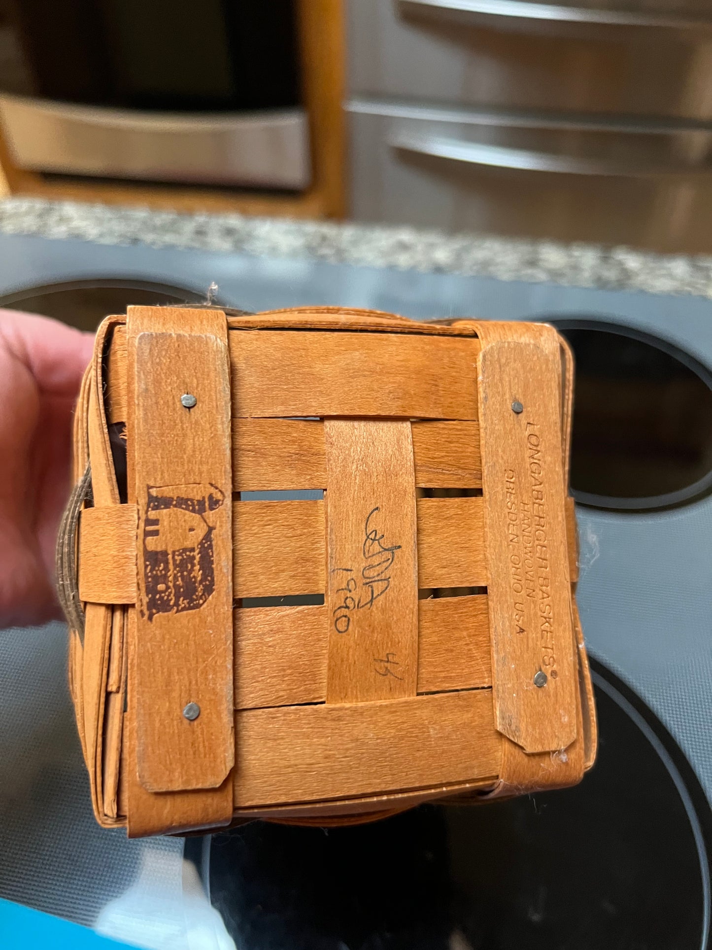 Longaberger Heartland Small Spoon Basket