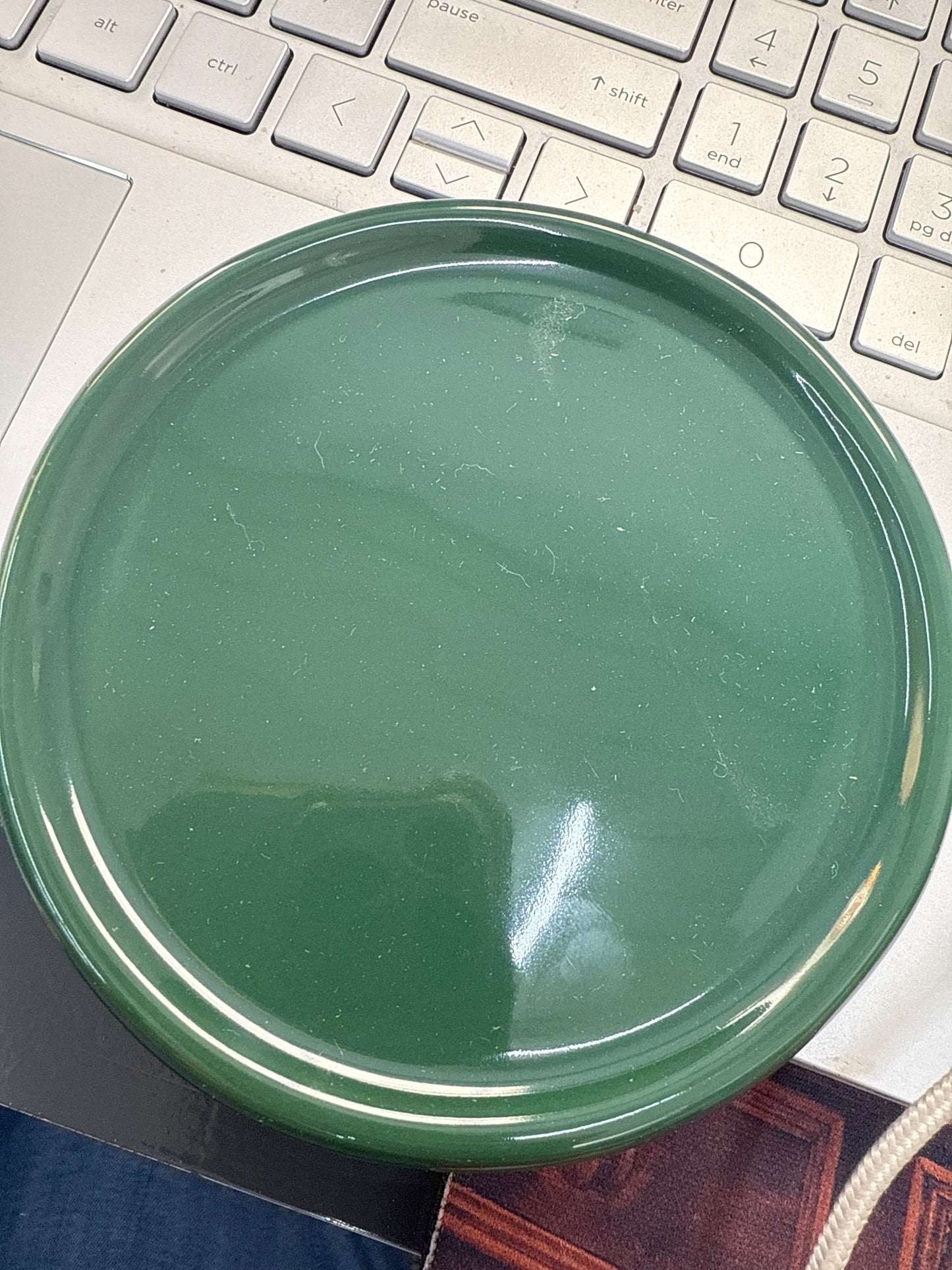 Longaberger ivy coaster/lid